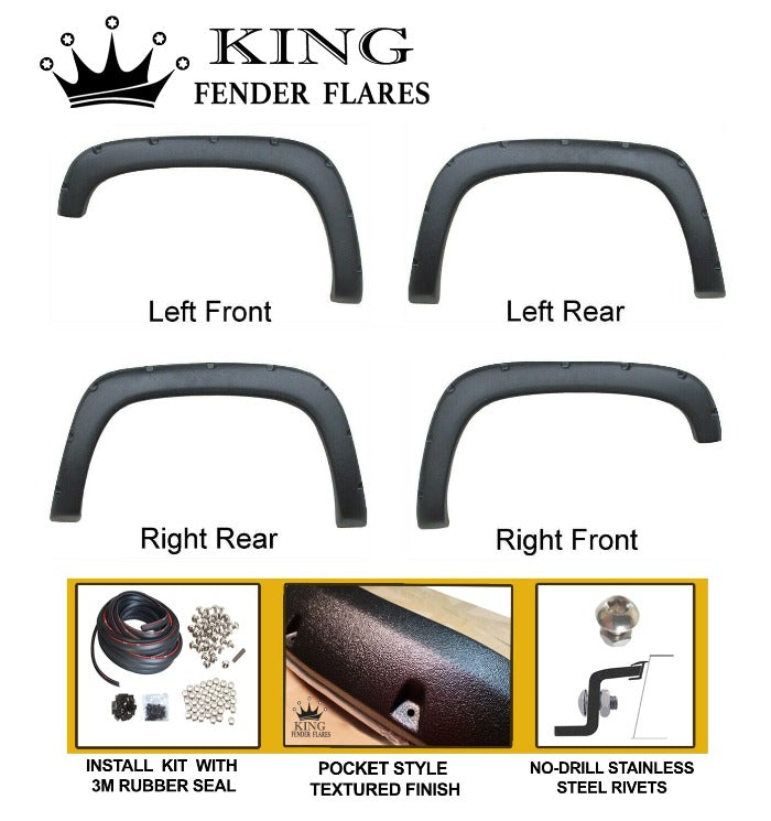 1988-1998 CHEVY CK1500 POCKET STYLE