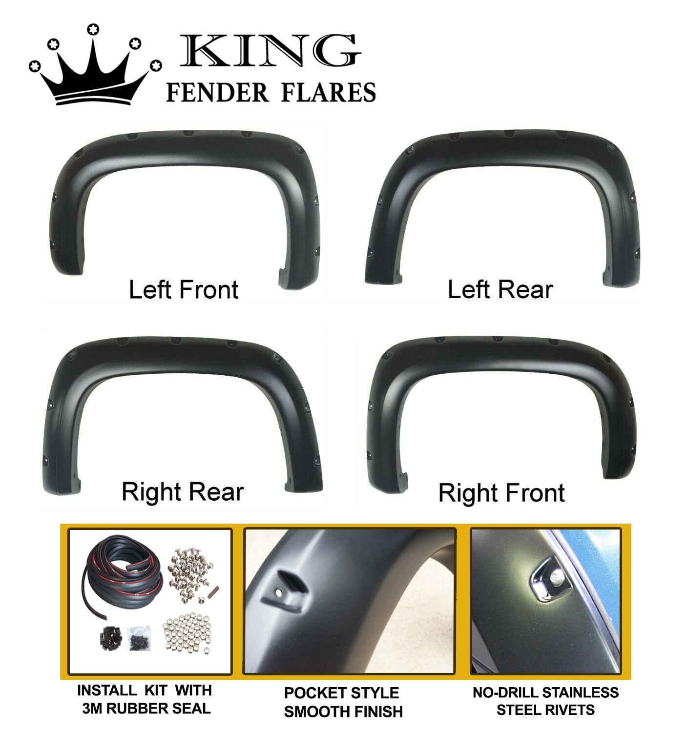 2015-2022 COLORADO 6'2" bed length POCKET STYLE