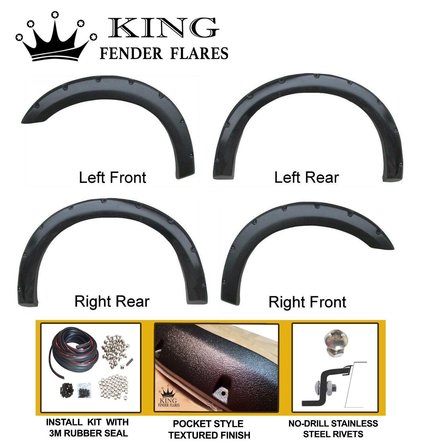 1999-2007 FORD F-250 F-350 POCKET STYLE