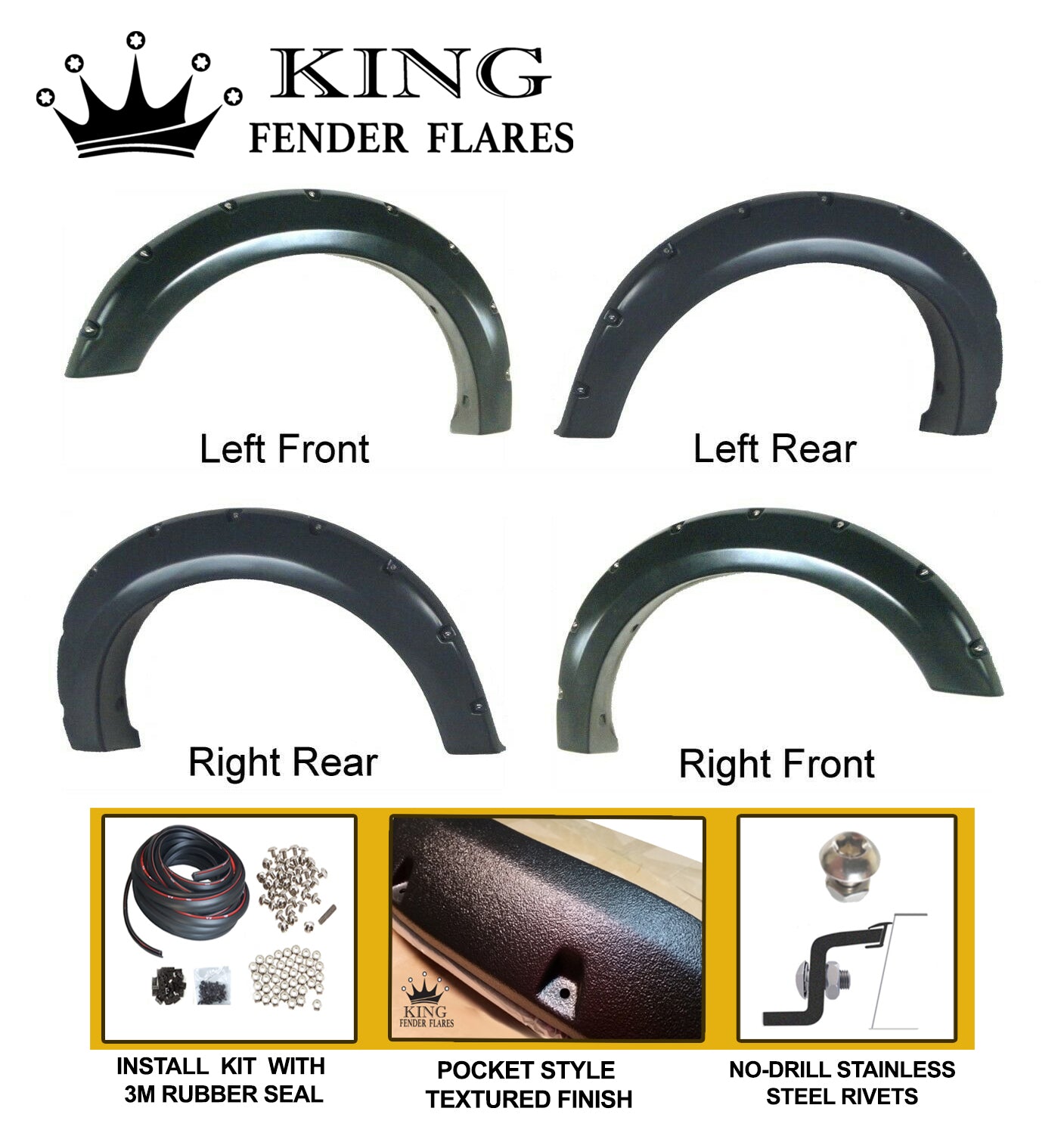 2009-2014 FORD F-150 POCKET STYLE