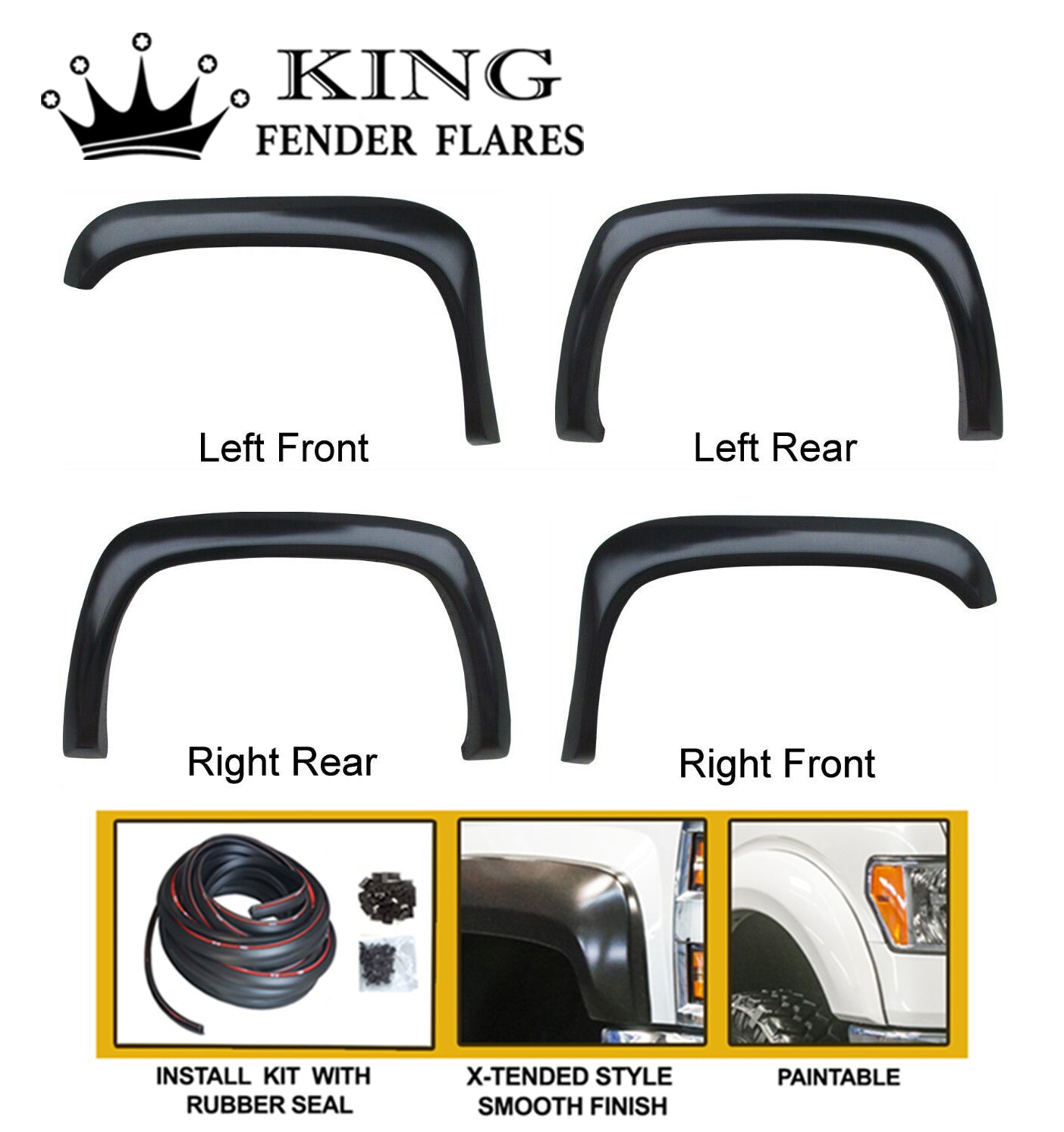 1994-2001 RAM 1500 2500 X-TENDED STYLE