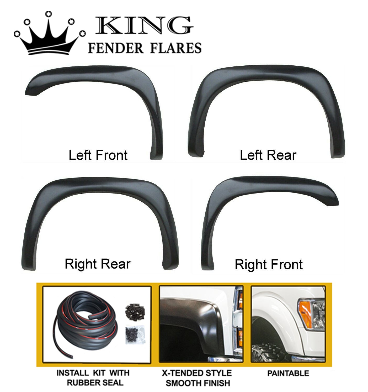 2002-2008 RAM 1500 2500 X-TENDED STYLE