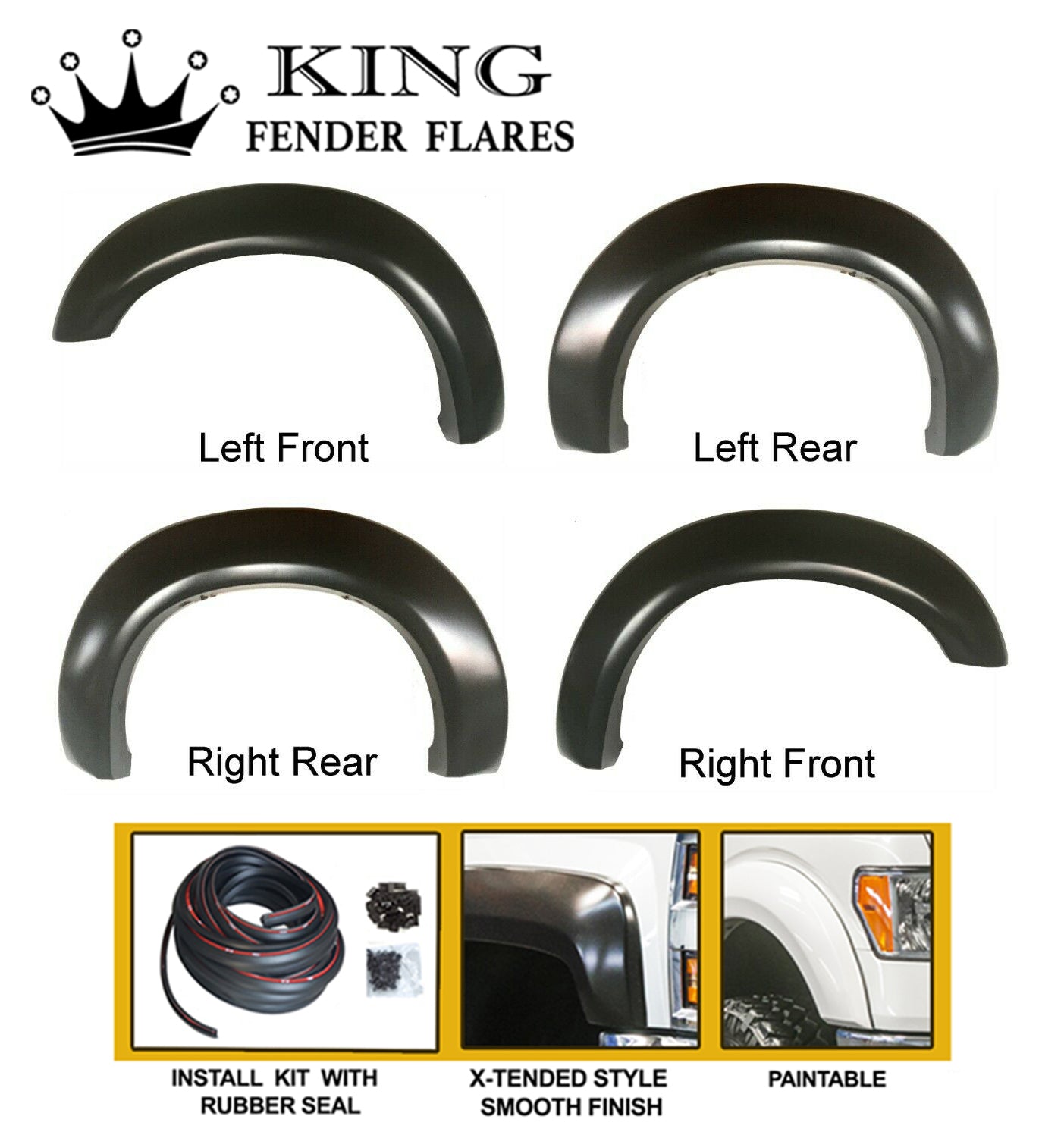 2011-2016 FORD F-250 F-350 X-TENDED STYLE