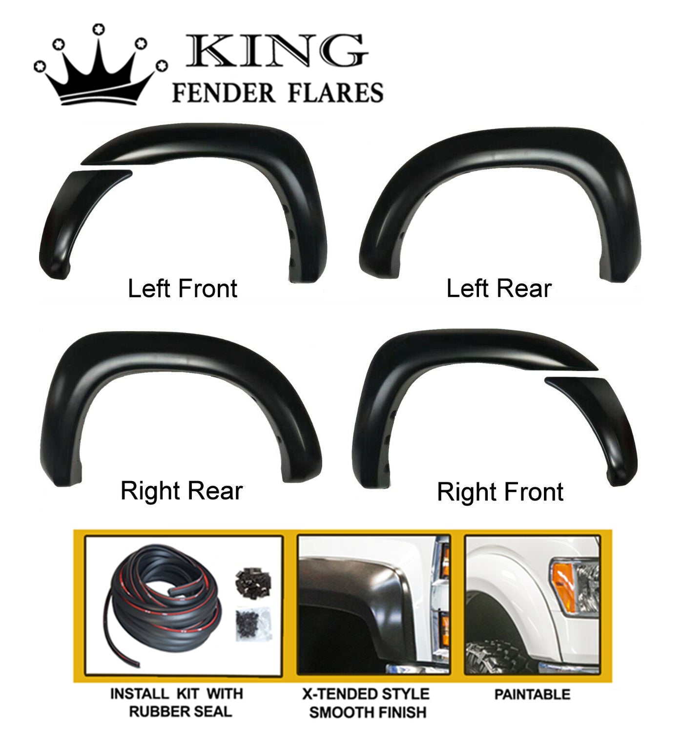 2005-2011 TACOMA SHORT BED X-TENDED STYLE