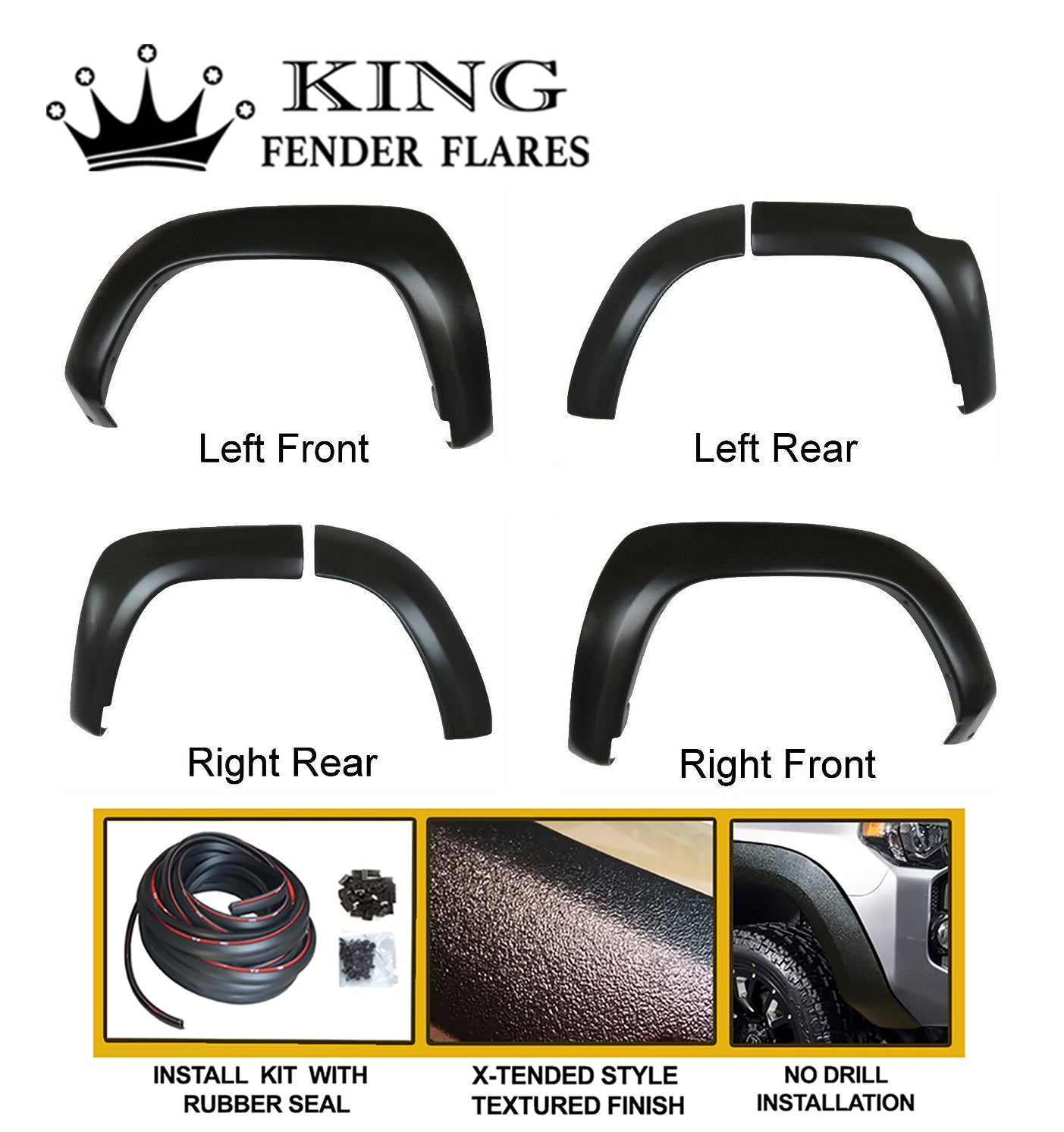 2014-2022 TOYOTA 4RUNNER X-TENDED STYLE