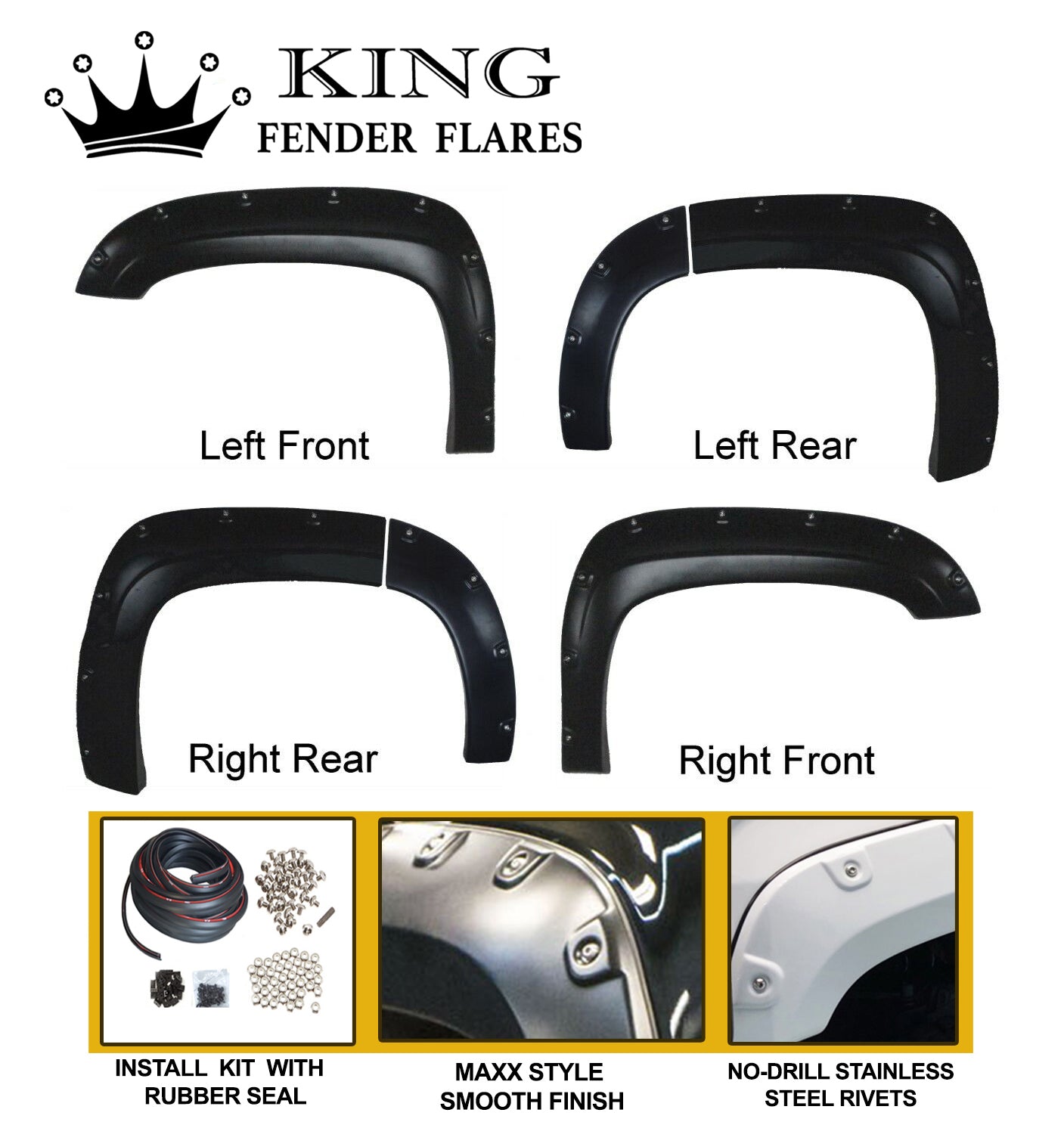 2007-2014 TAHOE 4DR MAXX STYLE