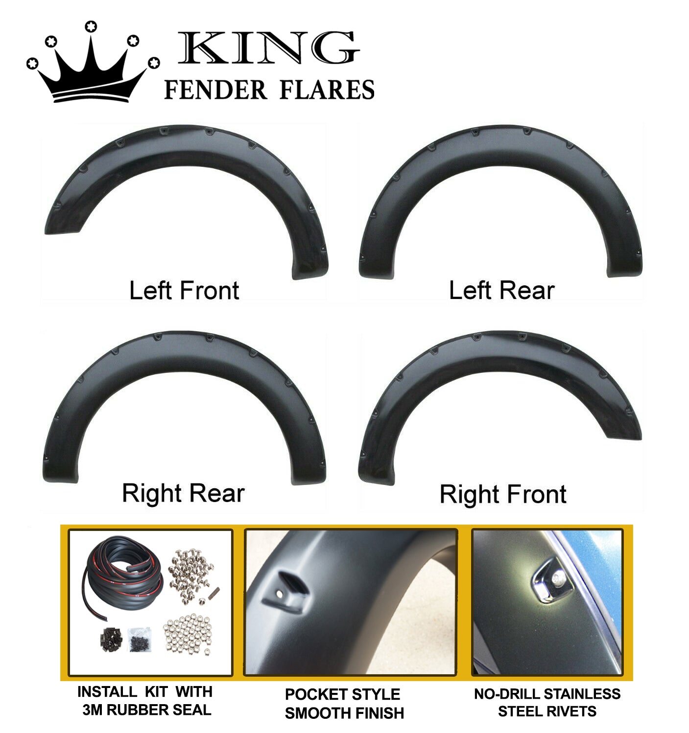 2004-2008 FORD F-150 POCKET STYLE