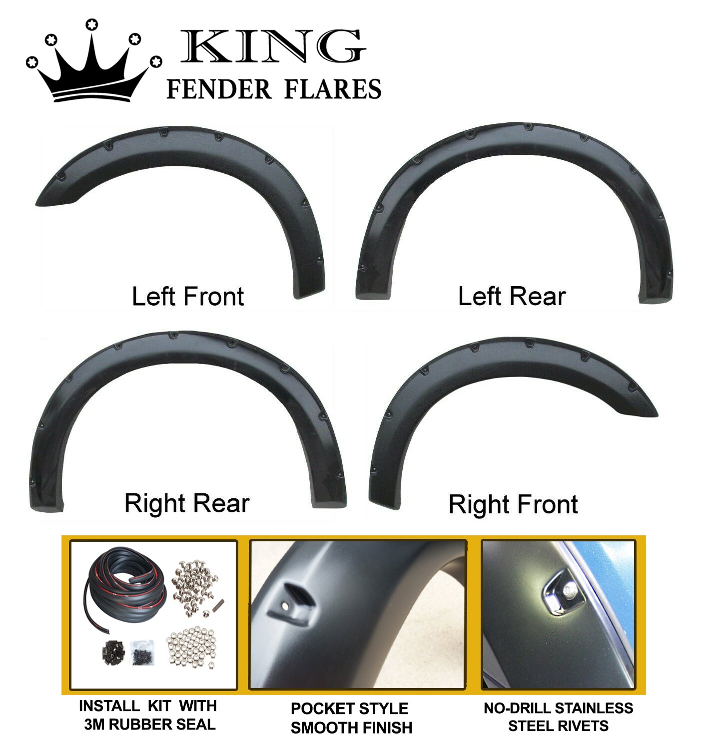 1999-2007 FORD F-250 F-350 POCKET STYLE